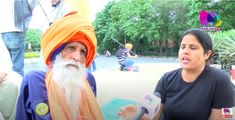 ਨਿਹੰਗ ਬਾਬੇ ਨੇ ਚੰਡੀਗੜ੍ਹ ‘ਚ ਲਾਇਆ ਪੱਕਾ ਮੋਰਚਾ, ਬਾਬੇ ਨੇ ਦੱਸਿਆ ਕਿਵੇਂ ਪੁਲਿਸ ਨੇ ਚੁੱਕਣ ਦੀ ਕੀਤੀ ਸੀ ਕੋਸ਼ਿਸ਼ |