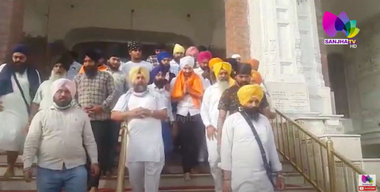 ਰਿਹਾਈ ਤੋਂ ਬਆਦ ਸ੍ਰੀ ਦਰਬਾਰ ਸਾਹਿਬ ਨਤਮਸਤਕ ਹੋਇਆ ਦੀਪ ਸਿੱਧੂ | Sanjha TV