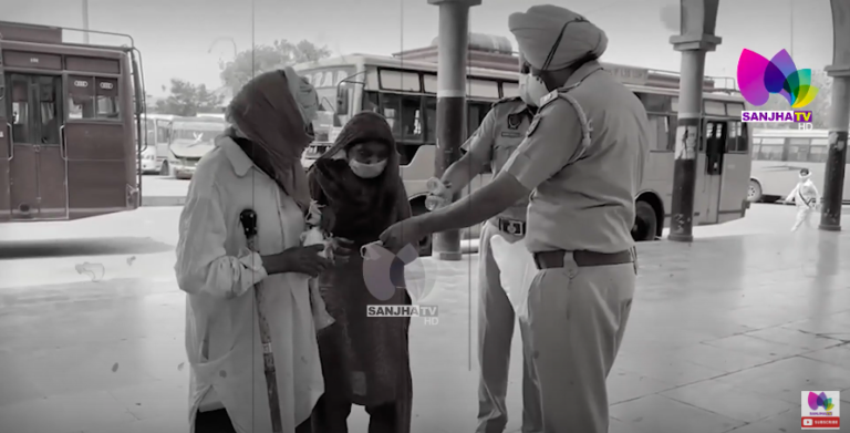 ਪੰਜਾਬ ਪੁਲਿਸ ਦਾ ਅਧਿਕਾਰੀ ਕਰਦਾ ਹੈ ਗਰੀਬਾਂ ਦੀ ਮਦਦ | Sanjha Tv