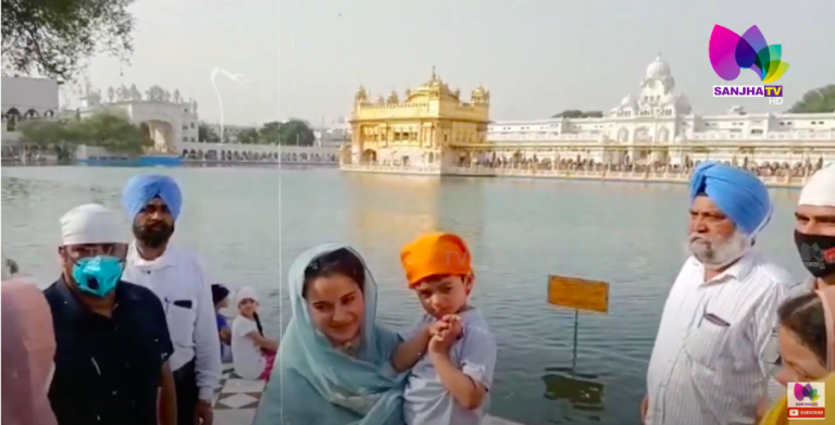 ਵਵਿਾਦਾਂ ‘ਚ ਰਹਣਿ ਵਾਲੀ ਕੰਗਣਾ ਹੋਈ ਸ੍ਰੀ ਦਰਬਾਰ ਸਾਹਬਿ ਨਤਮਸਤਕ | Sanjha TV