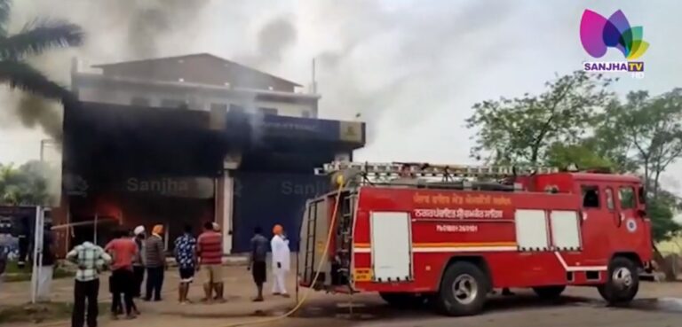 ਦੁਕਾਨ ‘ਚ ਲੱਗੀ ਭਿਆਨਕ ਅੱਗ