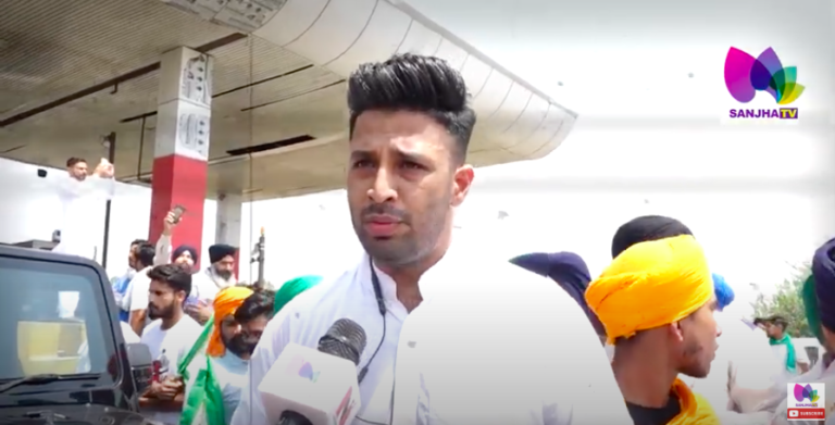 ਭਾਜਪਾ ਸਰਕਾਰ ਦੇ ਪੈਰ ਹੁਣ ਉੱਖੜ ਚੁੱਕੇ ਨੇ, ਸੁਣੋ ਵਾਟਰ ਕੈਨਨ ਦਾ ਮੂੰਹ ਮੋੜਨ ਵਾਲੇ ਨੋਜਵਾਨ ਦੀਆਂ ਗੱਲਾਂ | Sanjha TV