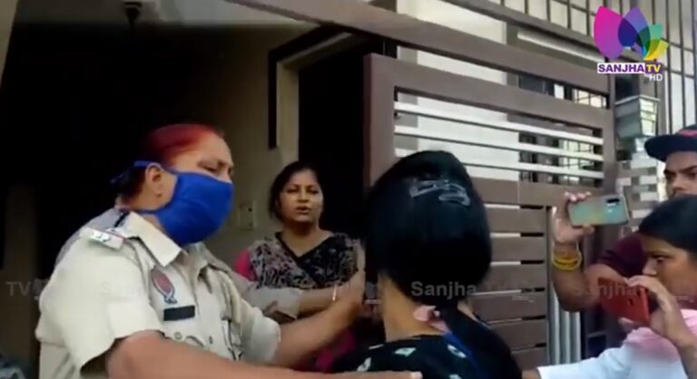 ਲੇਡੀ ਕਾਂਸਟੇਬਲ ਦੇ ਉੱਡੇ ਹੋਸ਼