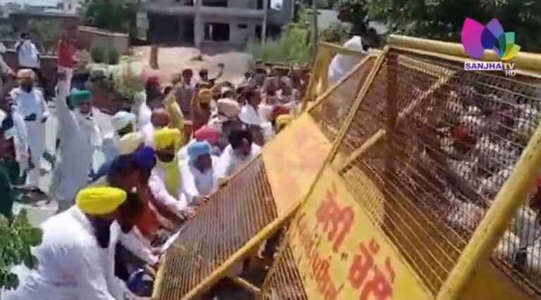 AAP ਵਿਧਾਇਕਾਂ ਨੇ ਘੇਰਿਆ ਮੰਤਰੀ ਸਿੰਗਲਾ ਦਾ ਘਰ