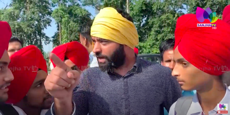 ਯੂਪੀ ਜਾਂਦੇ ਹੋਏ ਰਾਹ ‘ ਚ ਲੱਖੇ ਸਿਧਾਣੇ ਨੂੰ ਮਿਲ ਗਏ ਸਕੂਲ ਦੇ ਜਵਾਕ, ਵੇਖੋ ਜਵਾਕਾ ਨੂੰ ਕੀ ਬੋਲਿਆ ਲੱਖਾ ਸਿਧਾਣਾ |