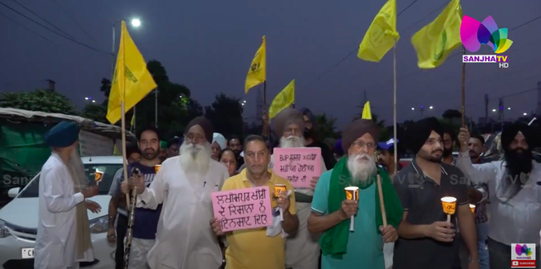 ਮੋਦੀ ਤਾਂ ਆਪ ਅਡਾਨੀ ਅੰਬਾਨੀ ਦਾ ਗੁਲਾਮ ਹੈ ਨੌਜਵਾਨ ਨੇ ਮੋਦੀ ਅੱਗੇ ਲਿਆਂਦਾ ਮੋਦੀ ਦਾ ਸੱਚ | SANJHA TV