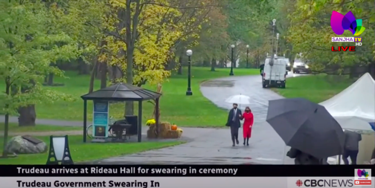 LIVE PM Justin Trudeau’s Swearing -In ceremony | Special Live | Sanjha TV | Justin Trudeau Live |