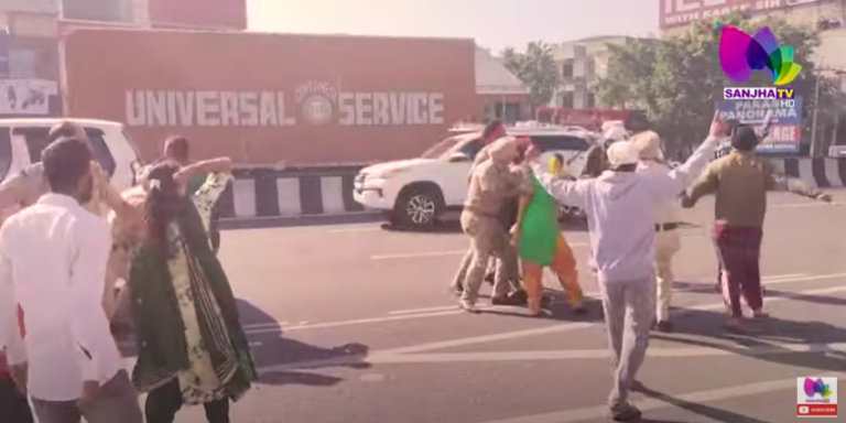 ETT ਅਧਿਆਪਕਾਂ ਨੇ CM ਚੰਨੀ ਦੇ ਕਾਫ਼ਲੇ ਨੂੰ ਪਾਇਆ ਘੇਰਾ | Sanjha TV