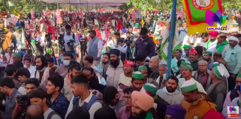 ਲਖਨਊ ਤੋਂ ਕਿਸਾਨਾਂ ਦੀ ਮਹਾਪੰਚਾਇਤ LIVE | Sanjha TV |