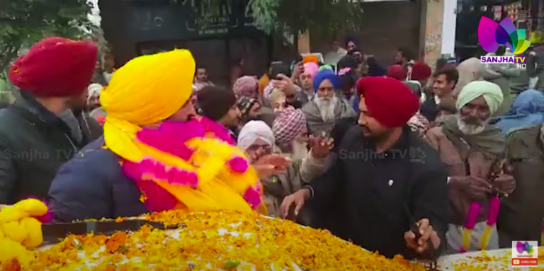 ਭਗਵੰਤ ਮਾਨ ਦਾ ਧੂਰੀ ਪਹੁੰਚਣ ‘ਤੇ ਲੋਕਾਂ ਵੱਲੋ ਭਰਵਾਂ ਸਵਾਗਤ | SANJHA TV
