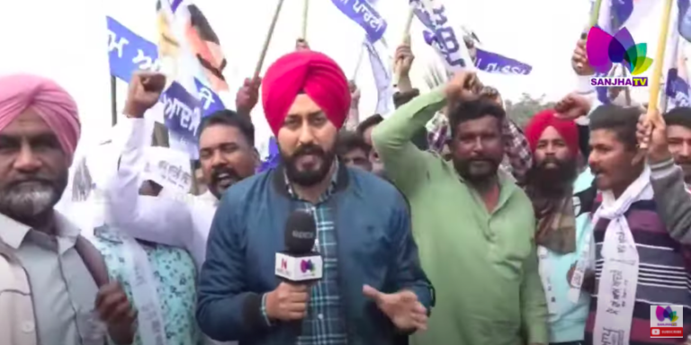 ਜਲਾਲਾਬਾਦ ‘ਚ ਕੇਜਰੀਵਾਲ ਅਤੇ ਭਗਵੰਤ ਮਾਨ ਦੇ ਆਉਣ ‘ਤੇ ਲੋਕਾਂ ਦਾ ਆਇਆ ਹੜ੍ਹ | SANJHA TV