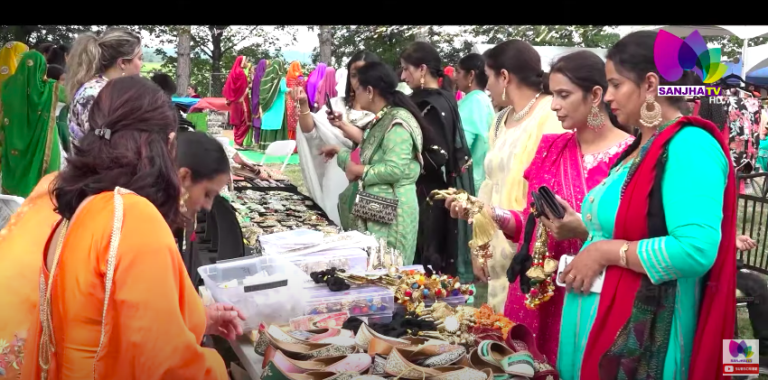 ਦੇਖੋ Canada ਦੇ Abbotsford ਵਿੱਚ ਕਿਵੇਂ ਪੰਜਾਬੀ ਮੁਟਿਆਰਾਂ ਨੇ ਤੀਆਂ ਦੇ ਮੇਲੇ ਤੇ ਪਈਆਂ ਧੂੰਮਾ