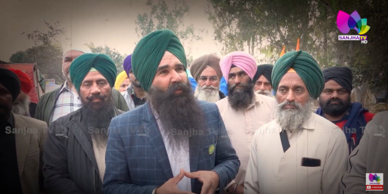 ਕਿਸਾਨ ਕੌਮੀ ਇਨਸਾਫ਼ ਮੋਰਚੇ ਨਾਲ ਡੱਟ ਕੇ ਖੜੇ : Jangveer Singh | Punjab News | Sanjha TV