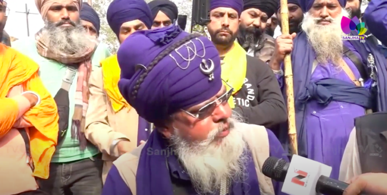 Exclusive Interview: ਨਿਹੰਗ ਸਿੰਘ ਰਾਜਾ ਰਾਜ ਸਿੰਘ ਦਾ ਪਰਿਵਾਰ ਪੁਲਿਸ ਨੇ ਚੁੱਕਿਆ, ਧਰਨੇ ਤੋਂ