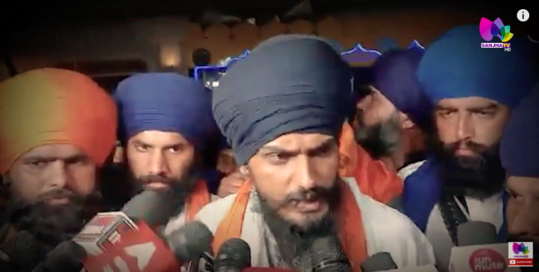 DGP ਦੇ ਬਿਆਨ ਤੋਂ ਬਾਅਦ Amritpal ਨੇ ਫੇਰ ਦੇ ਦਿੱਤੀ ਪੁਲਿਸ ਨੂੰ ਚੇਤਾਵਨੀ | Sanjha TV