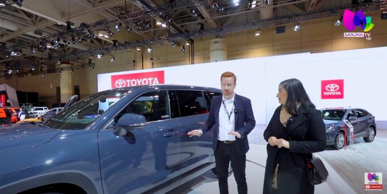 Toronto Auto Show || Toyota Grand Highlander || Sanjha Tv