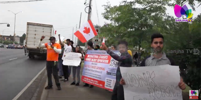Canada ‘ਚ ਪੰਜਾਬੀ ਵਿਦਿਆਰਥੀਆਂ ਦੇ ਦੇਖੋ ਮਾੜੇ ਹਾਲਾਤ, ਵਧੀ ਠੰਡ ,ਮੀਂਹ ‘ਚ ਭੁੱਖੇ-ਪਿਆਸੇ ਕਿਵੇਂ ਰੁਲ ਰਹੇ ਸੜਕਾਂ ‘ਤੇ