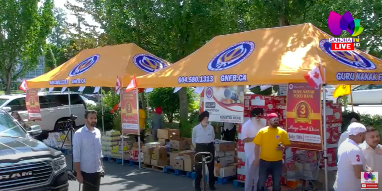 LIVE: Guru Nanak Food Bank | SanjhaTV